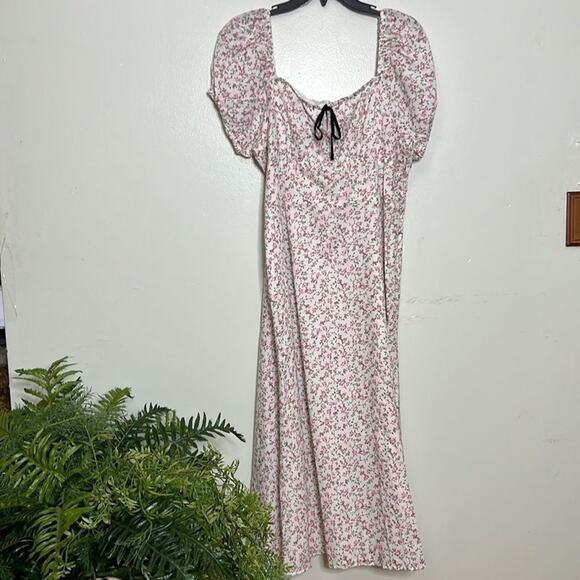 NWT CHELSEA &‎ VIOLET FLORAL BOHO DRESS SIZE XL - Picture 1 of 8